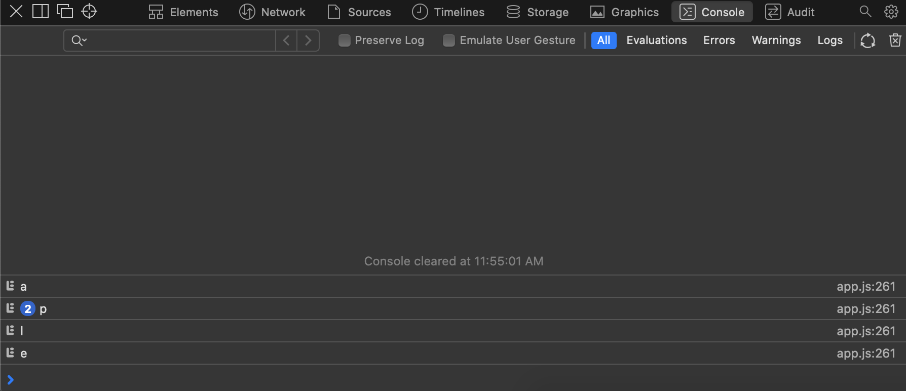 javascript-window-addeventlistener-keypress-keydown